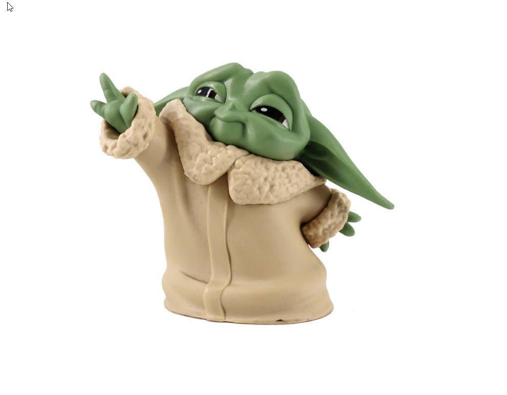 Фигурка Star Wars: The Mandalorian - Baby Yoda Force Moment - фото 1 - id-p167874670