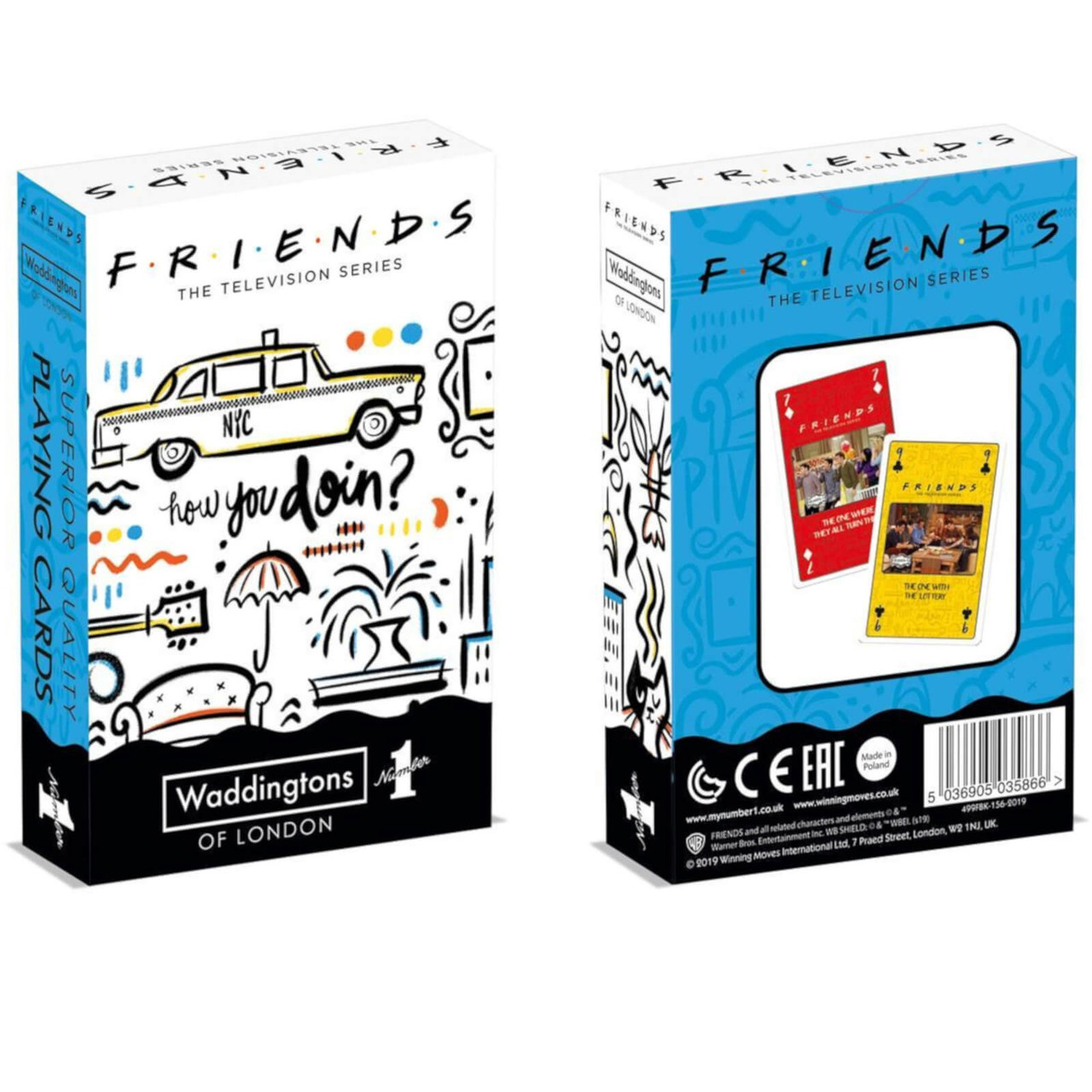 Игральные карты Friends Друзья