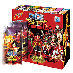 Коллекционные карточки Ван Пис One Piece 2 красная обложка