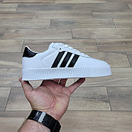 Кроссовки Adidas Samba Rose White Black, фото 5