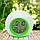 Часы - будильник с подсветкой Color ChangeGlowing LED (время, календарь, будильник, термометр) Зеленый, фото 2