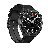 Умные часы Smart Watch Mivo GT3 /1.5/ IP68 / NFC / 2 комплекта ремешков Циферблат Черный, фото 4