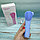 Вибрирующая силиконовая щетка для очистки лица Happy Alliance Hand Held, заряд USB Нежно-розовая, фото 4