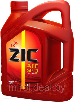 Трансмиссионное масло ZIC ATF SP 3 / 162627 - фото 3 - id-p210947882