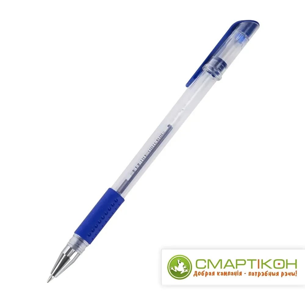 Ручка гелевая 0,5 мм синяя SGP02 - фото 1 - id-p210927972