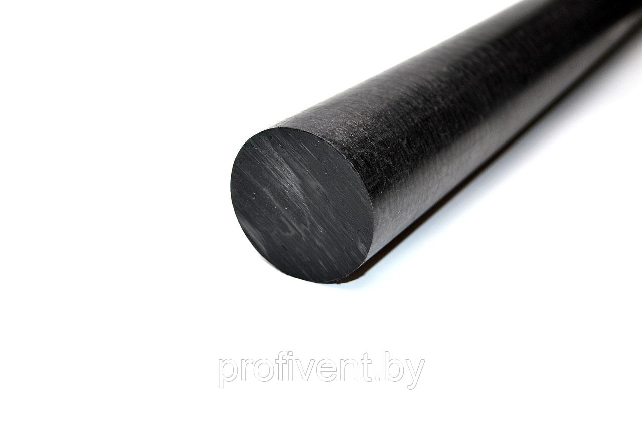 Полиацеталь черный стержень Ф 8 мм ПОМ-С (L=1000 мм, ~0,1 кг) - фото 1 - id-p210951957