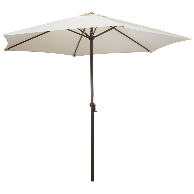 Зонт садовый ECOS GU-01 (бежевый) без подставки - фото 1 - id-p210956087