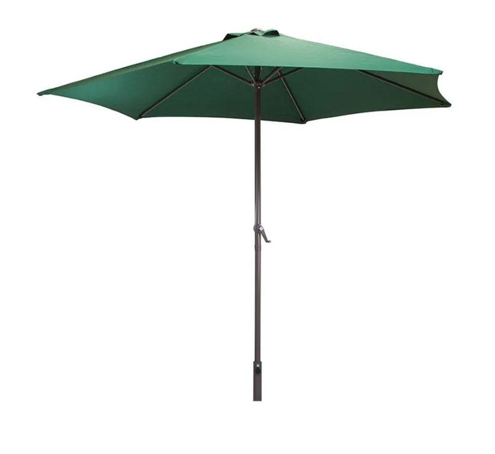 Зонт садовый ECOS GU-03 (зеленый) без подставки - фото 1 - id-p210956088