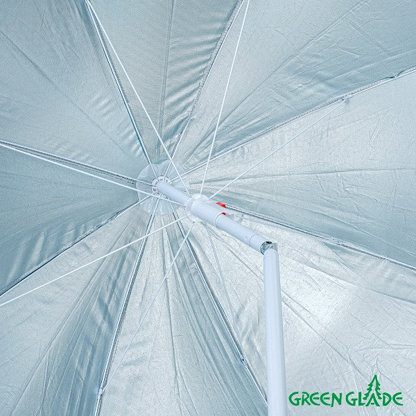Зонт пляжный Green Glade A0012S (голубой) - фото 6 - id-p210956161