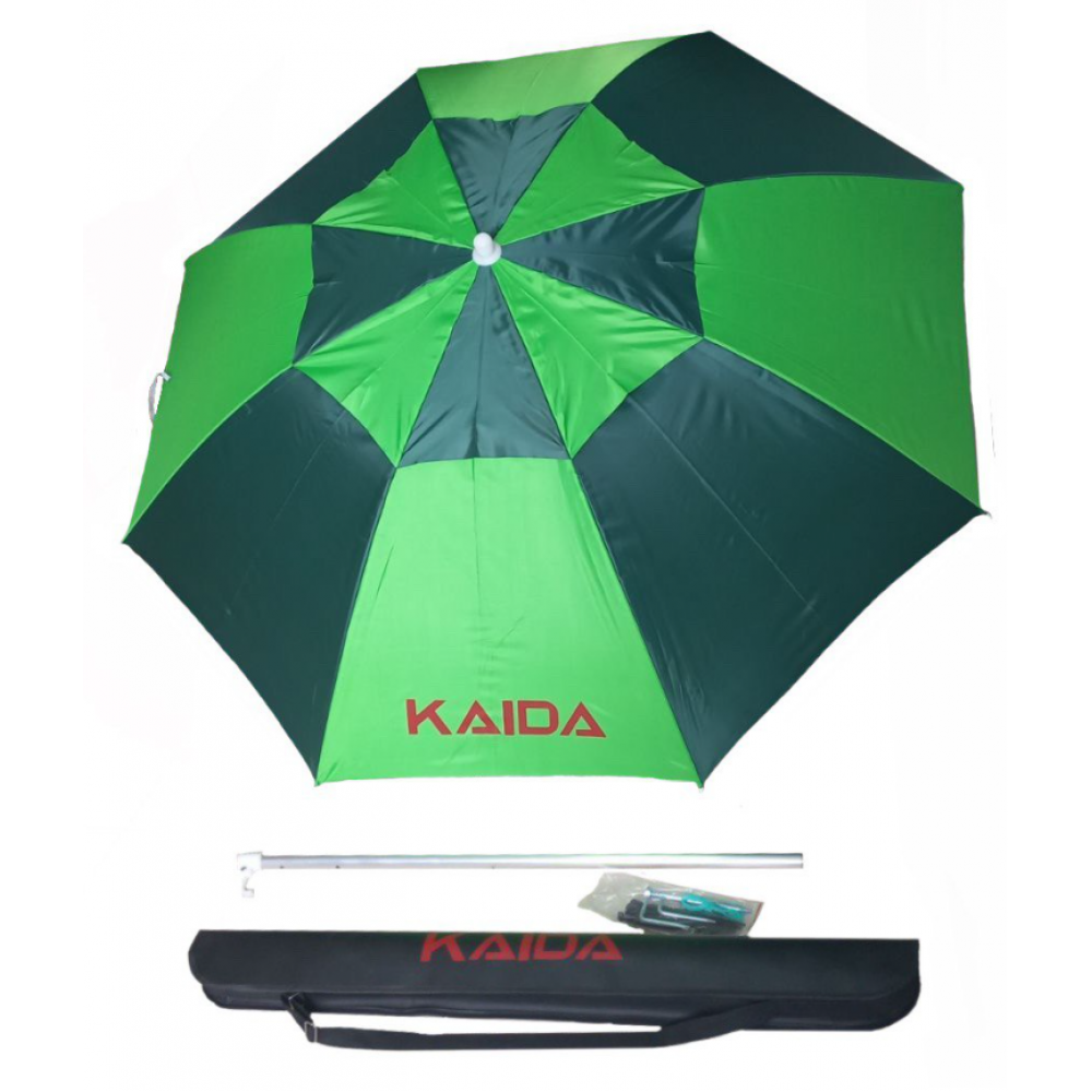 Зонт рыболовный KAIDA 220х220 - фото 1 - id-p210958593