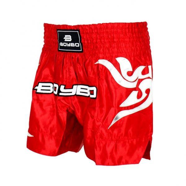 Шорты BoyBo для тайского бокса красные XL - фото 1 - id-p210955217