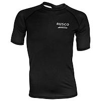 Рашгард КОР.РУКАВ Rusco Sport ONLY BLACK, взрослый (XL)