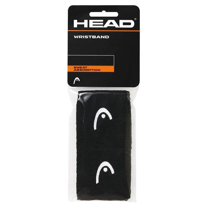 Напульсники HEAD 2,5" (ЧЕРНЫЕ), арт.285075-BK