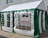 Торговая палатка Sundays Party 3x4 (белый-зеленый), фото 3