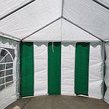 Торговая палатка Sundays Party 3x4 (белый-зеленый), фото 4