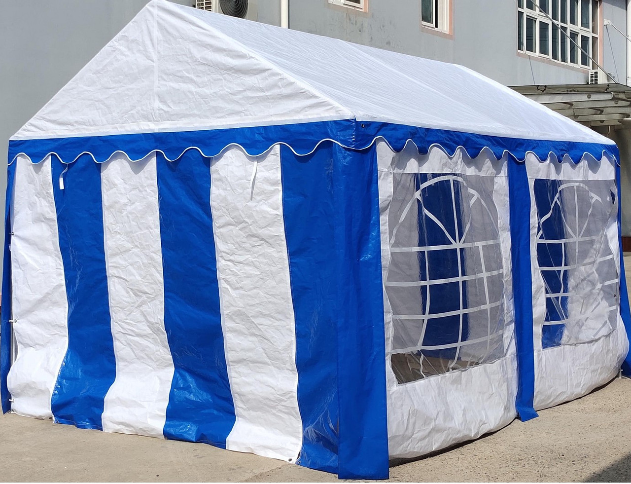 Торговая палатка Sundays Party 3x4 (белый-синий) - фото 3 - id-p210956330