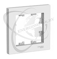 Рамка одноместная, БЕЛЫЙ (ATN000101) Atlas Design