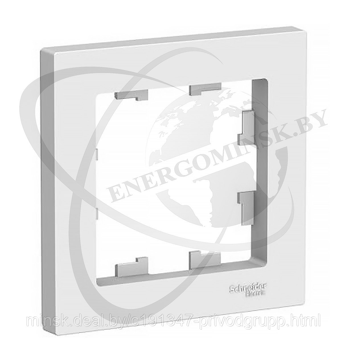 Рамка одноместная, БЕЛЫЙ (ATN000101) Atlas Design - фото 1 - id-p210956806