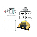 Палатка Универсальная Tramp Nishe 3 (V2), фото 3