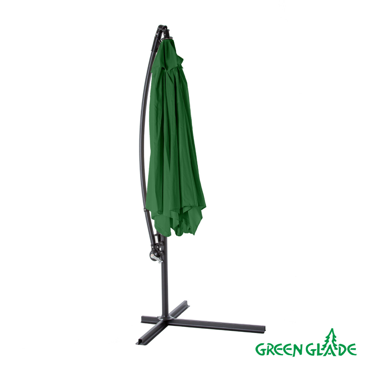Зонт садовый Green Glade 6004 (темно-зеленый) - фото 2 - id-p210956402
