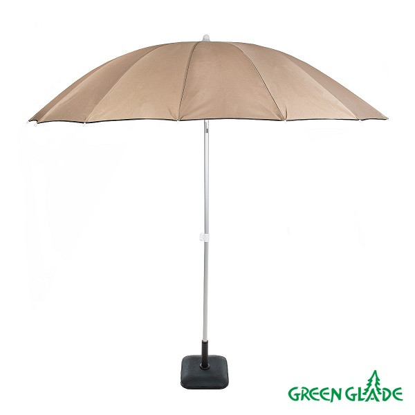 Зонт Green Glade 2071 (темно-бежевый) - фото 4 - id-p210956403