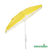 Зонт пляжный Green Glade 1282 (желтый) + ворот, фото 2