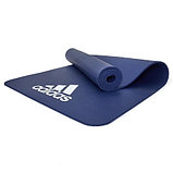 Коврик для йоги и фитнеса Adidas ADMT-11014BL (синий), фото 2