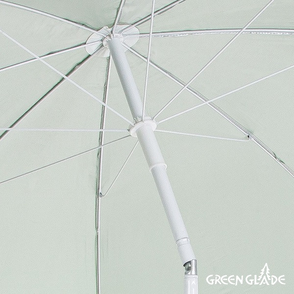 Зонт пляжный Green Glade 0013 (зеленый) - фото 5 - id-p210955677