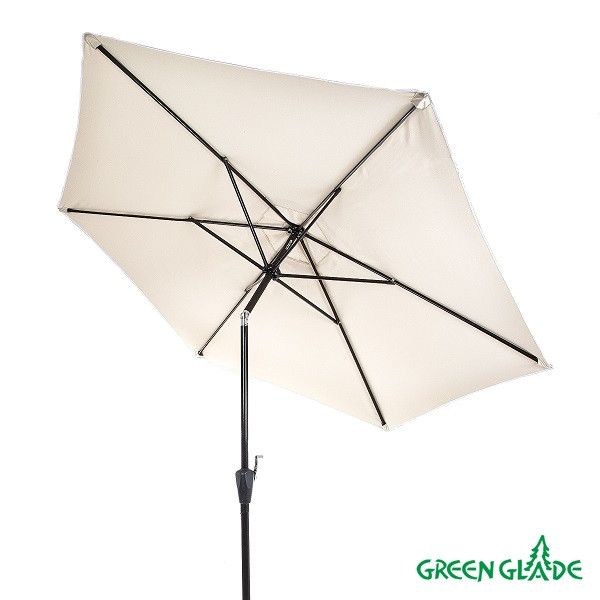 Зонт Green Glade 2091 (бежевый) - фото 2 - id-p210955682