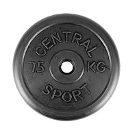 Диск обрезиненный Central Sport 26мм (7.5кг)