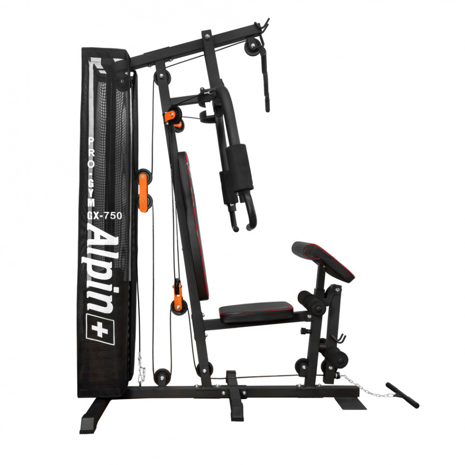 Силовой тренажёр Alpin PRO GYM GX-750 - фото 4 - id-p210955738