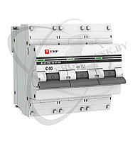 Автоматический выключатель ВА 47-100, 3P 40А (C) 10kA EKF PROxima