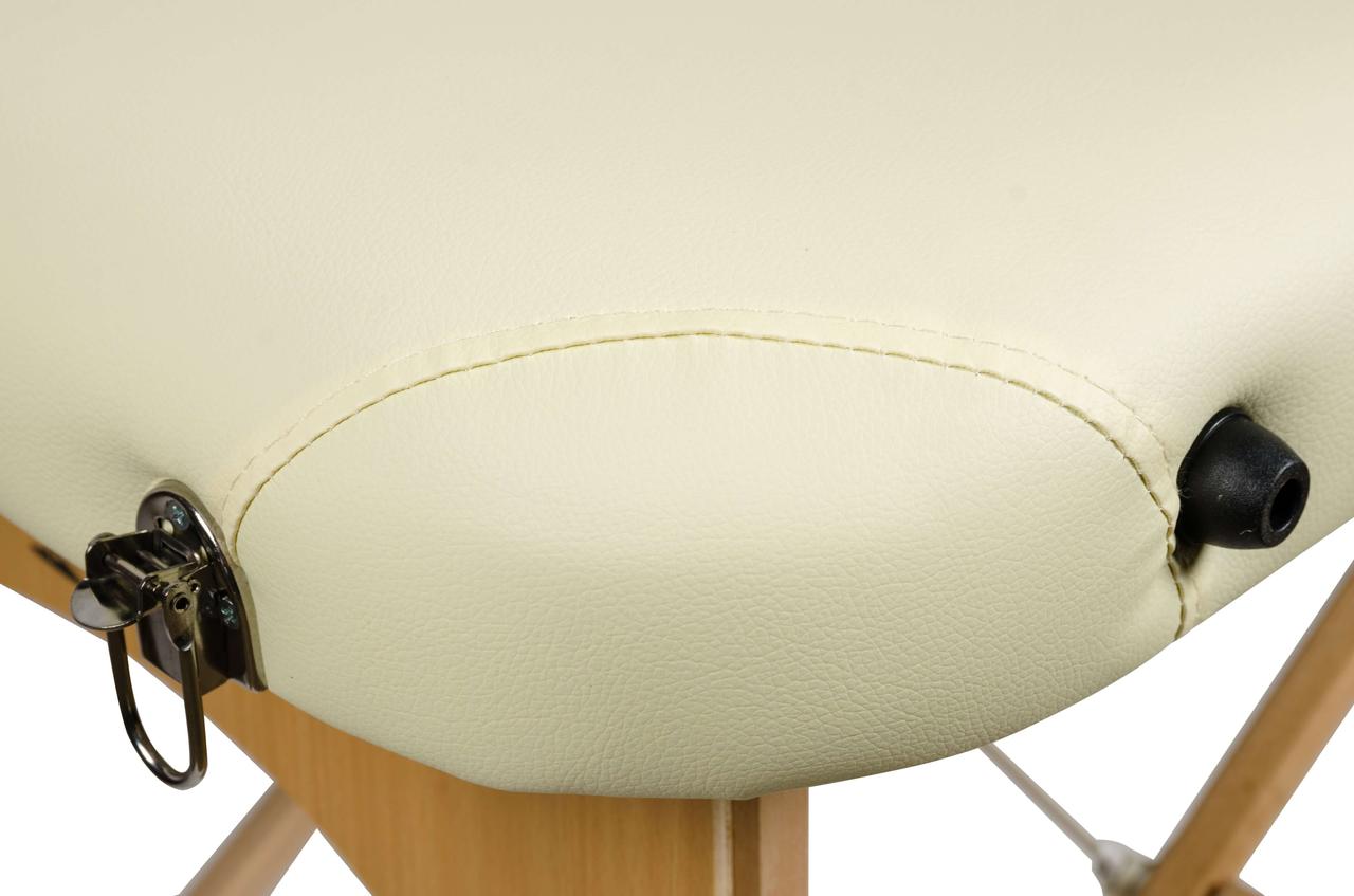 Массажный стол Atlas Sport складной 2-с деревянный 70 см. + сумка (бежевый) - фото 7 - id-p210955948