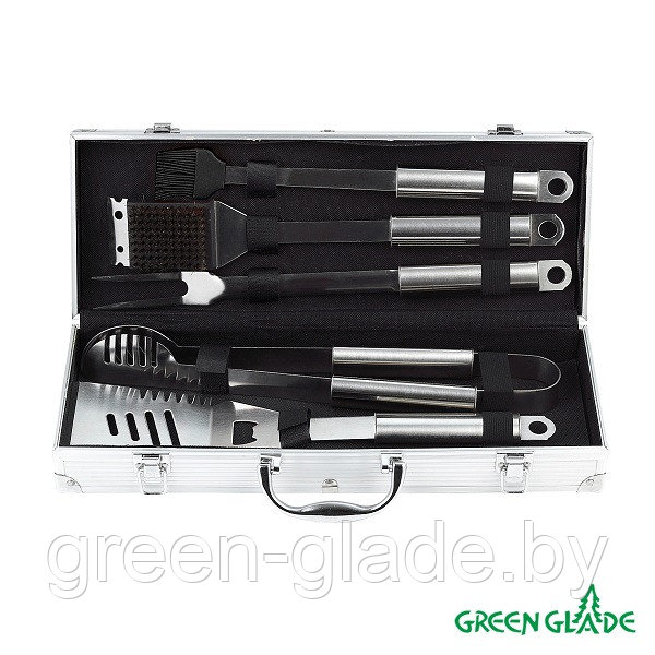 Набор для гриля Green Glade SC005 5 предметов в чемодане - фото 4 - id-p3332348