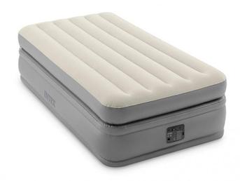 Надувной матрас для сна Intex Prime Comfort Twin 220V 64162 кровать со встроенным насосом
