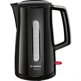 Электрический чайник Bosch TWK3A013 черный электрочайник