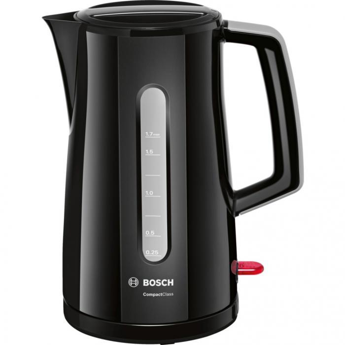 Электрический чайник Bosch TWK3A013 черный электрочайник - фото 1 - id-p210942194