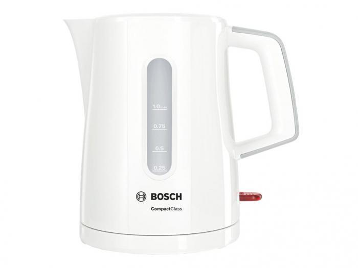 Электрический чайник Bosch TWK 3A051 белый электрочайник - фото 1 - id-p210942195