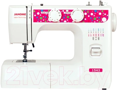 Швейная машина Janome 1543 - фото 1 - id-p210979507