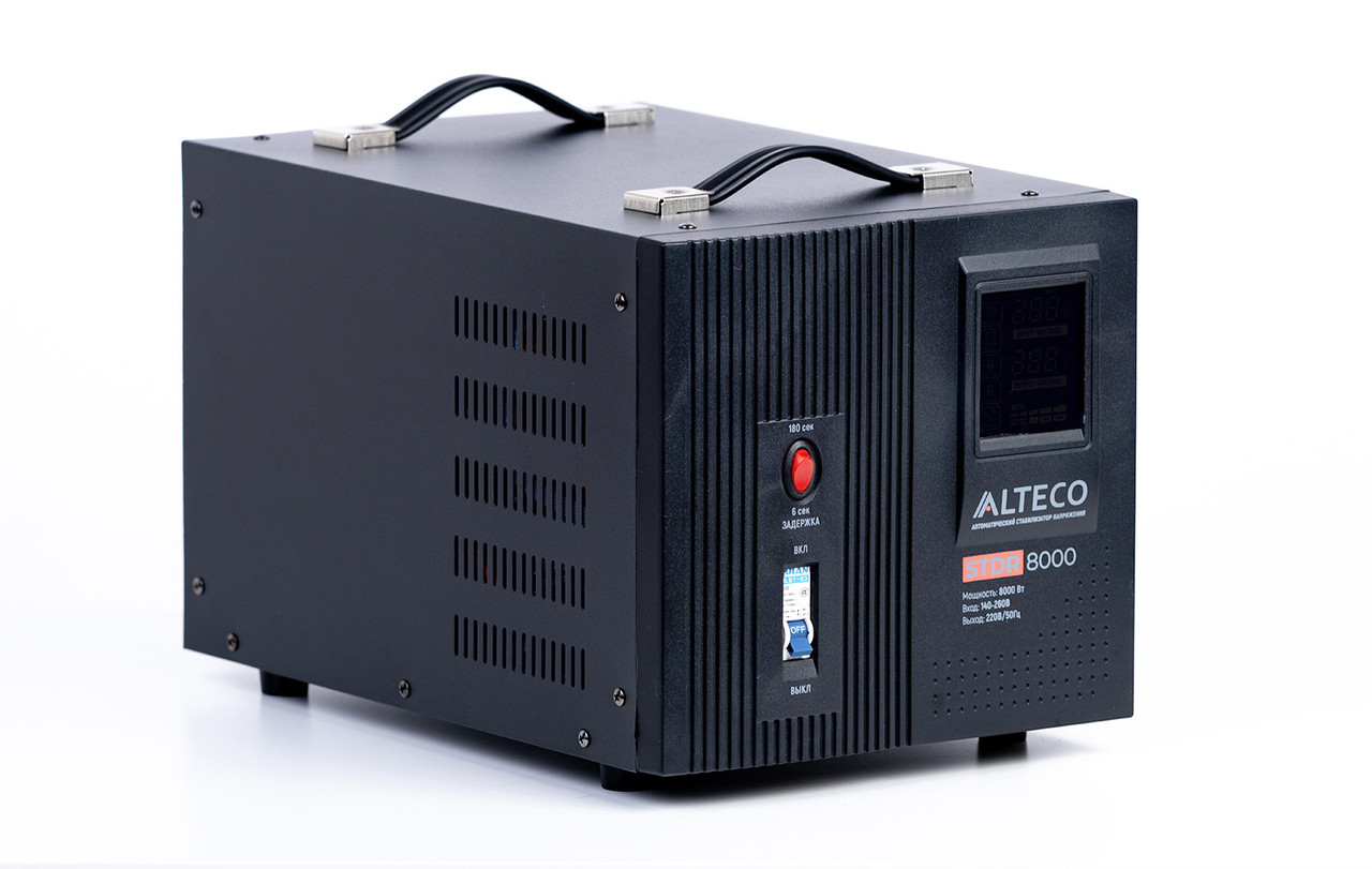 Автоматический стабилизатор напряжения Alteco STDR 8000 - фото 3 - id-p210996238