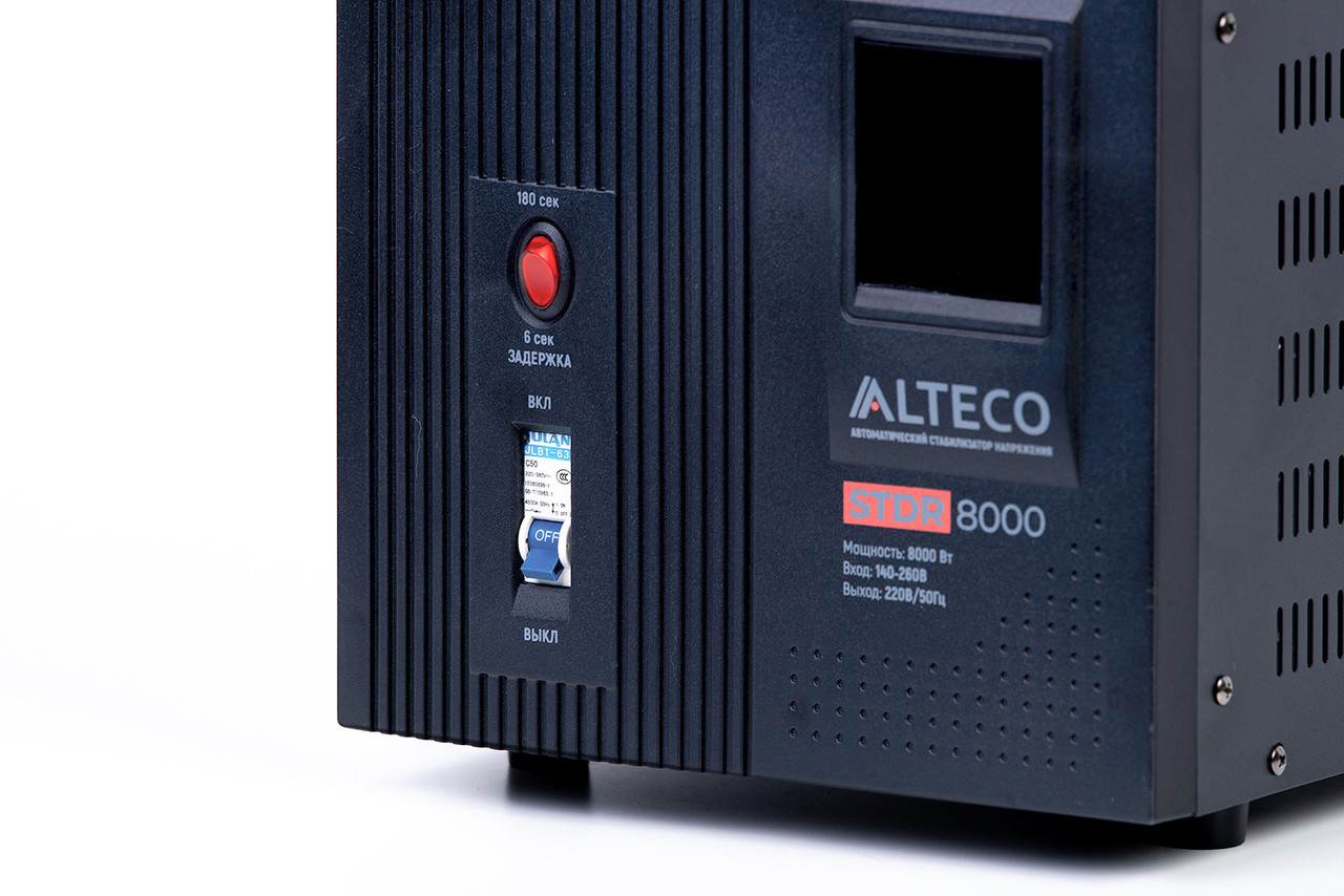 Автоматический стабилизатор напряжения Alteco STDR 8000 - фото 4 - id-p210996238