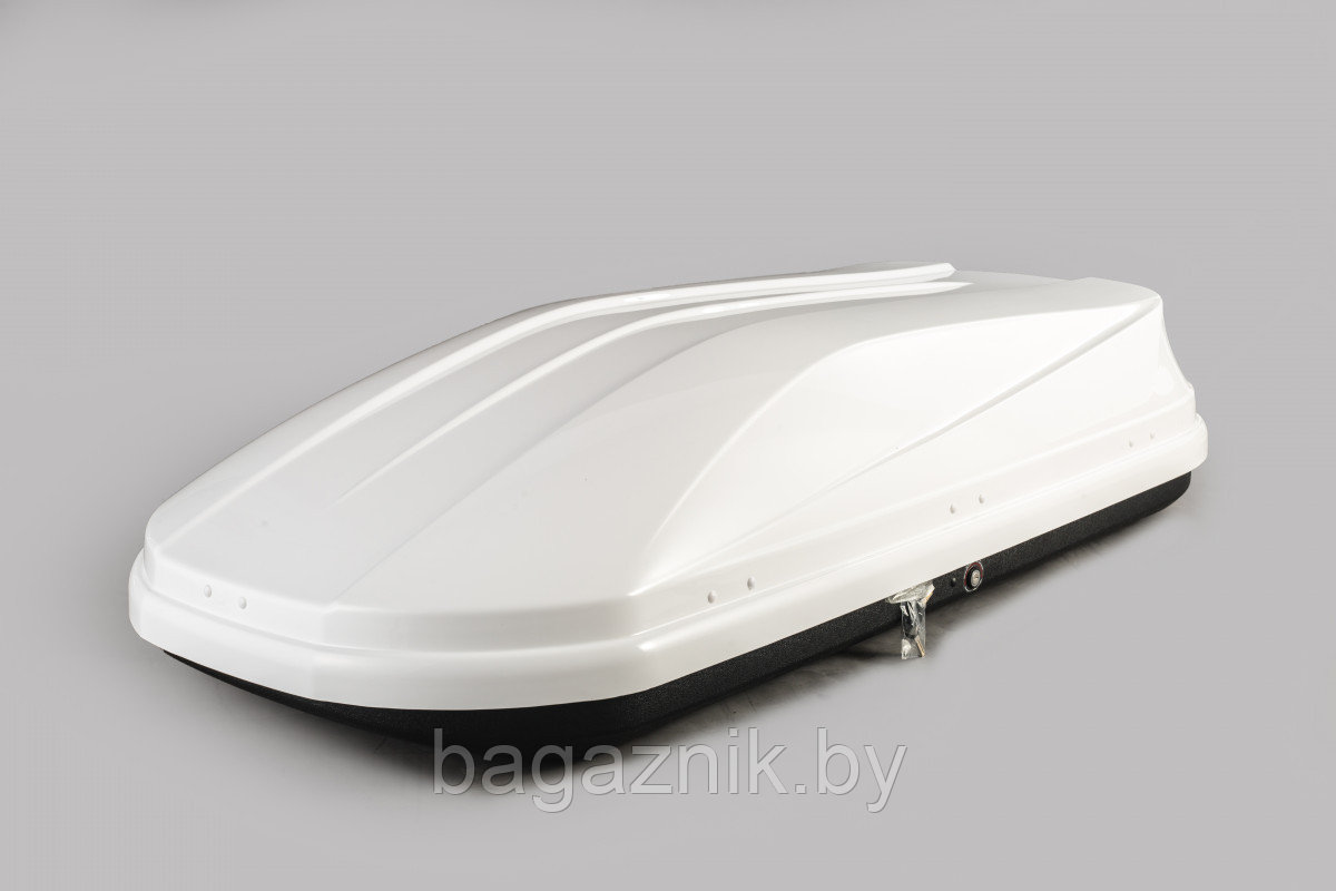 Автобокс Sotra RAIN 173х80х42см, 460л, двухсторонний, белый глянец