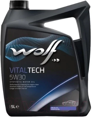 Моторное масло WOLF VitalTech 5W30 / 14115/5 - фото 1 - id-p210975128
