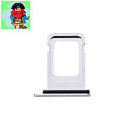 Sim-слот (сим-лоток) для iPhone 11 Pro/11 Pro Max , цвет: серебро