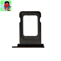 Sim-слот (сим-лоток) для iPhone 11 Pro/11 Pro Max , цвет: чёрный