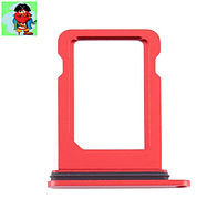 Sim-слот (сим-лоток) для iPhone 12 mini, цвет: красный