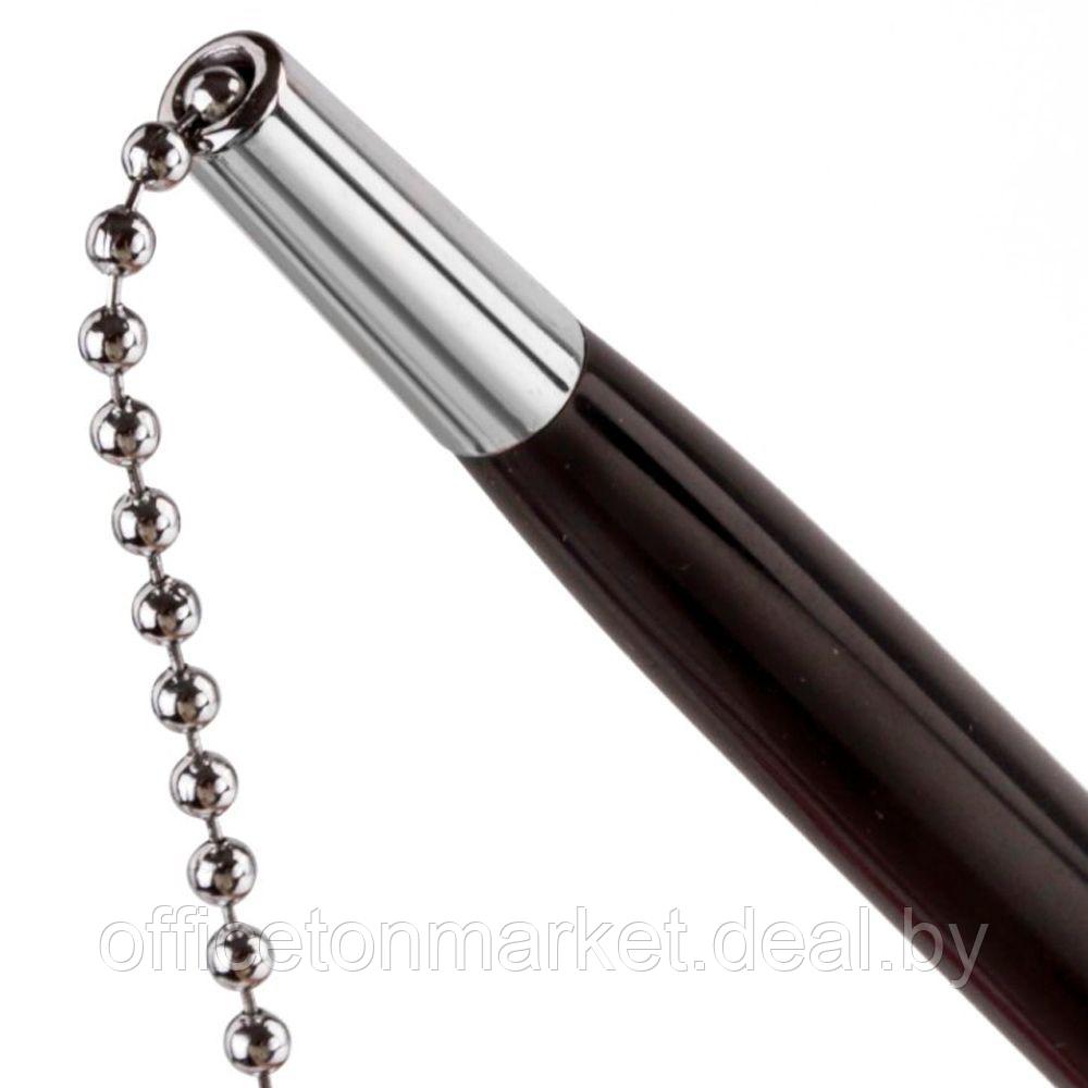 Ручка шариковая на подставке "Стэнд-Пен", 0.5 мм, чёрный, стерж. синий - фото 6 - id-p209898017