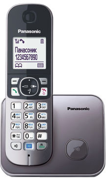 Беспроводной телефон Panasonic KX-TG6811 - фото 1 - id-p210987974
