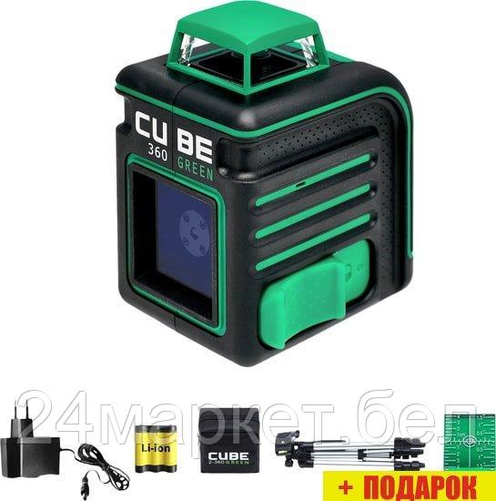 Лазерный нивелир ADA Instruments Cube 360 Green Professional Edition А00535 - фото 1 - id-p211004761