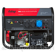 Бензиновый генератор Fubag BS 8500 A ES Duplex (с коннектором автоматики), фото 3